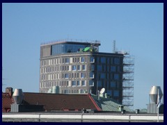 Malmö skyline from the Central station's garage 17 - Studio highrise